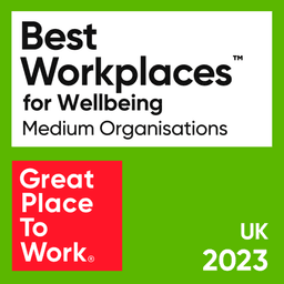Index.dev is officially one of the UK's Best Workplaces™ for Wellbeing